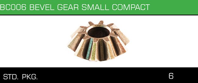 BC006 BEVEL GEAR SMALL COMPACT